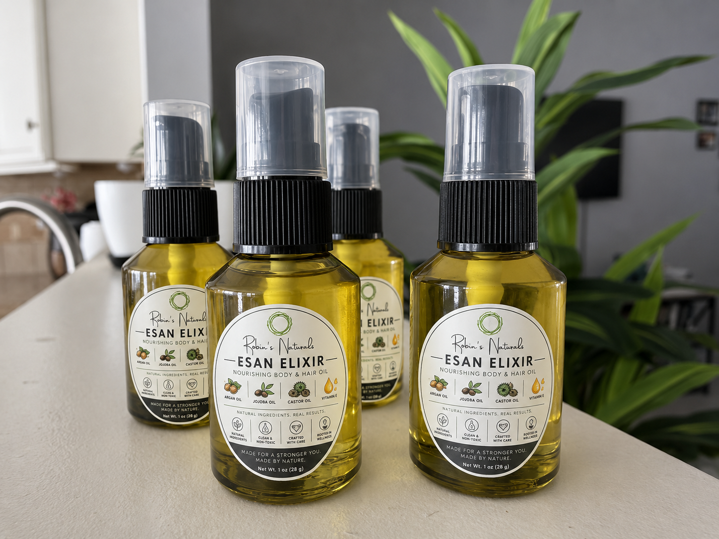 Esan Hair, Beard and Body Elixir